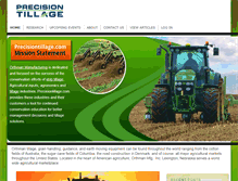 Tablet Screenshot of precisiontillage.com